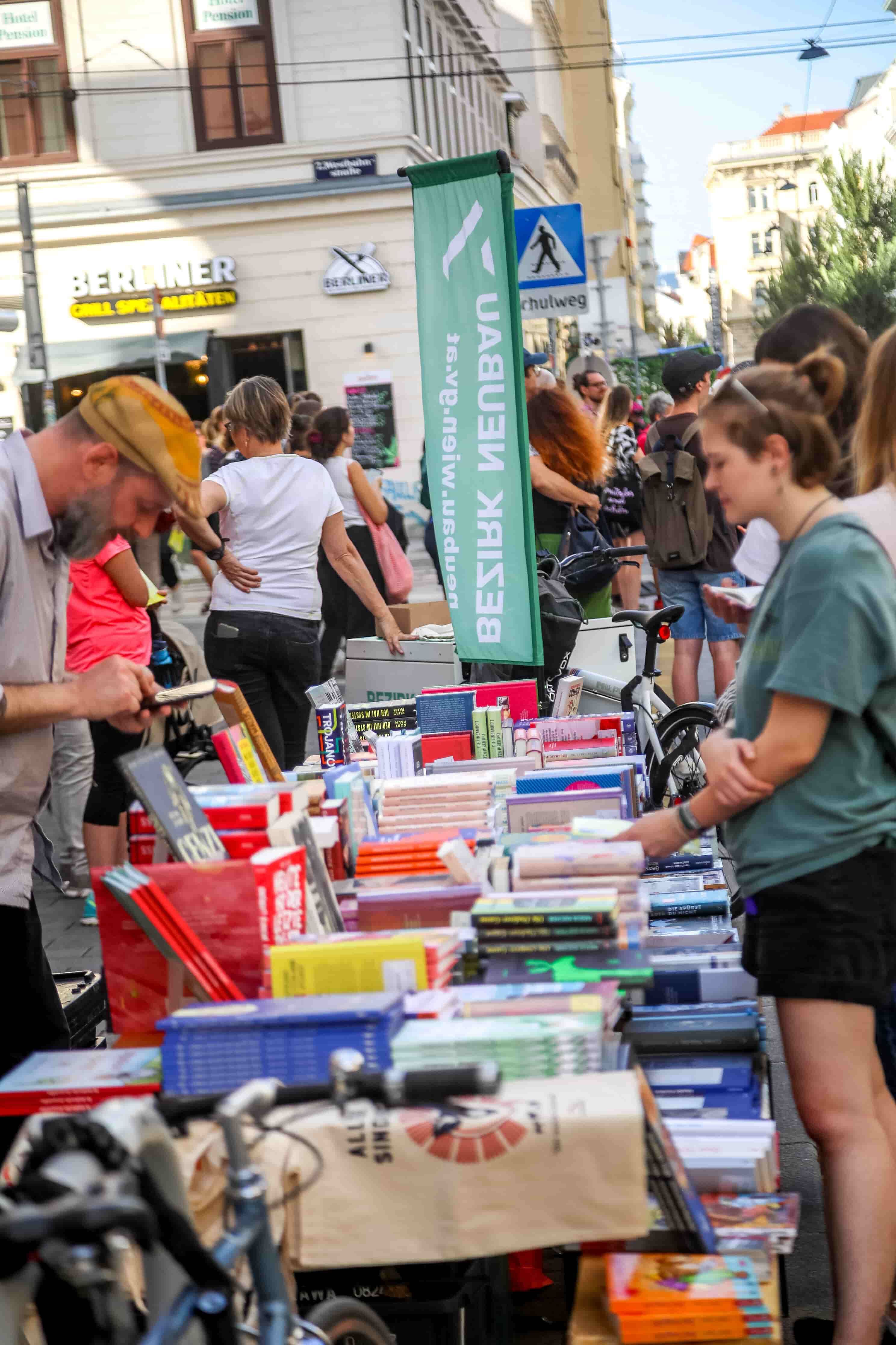 Foto: Literaturmeile Zieglergasse