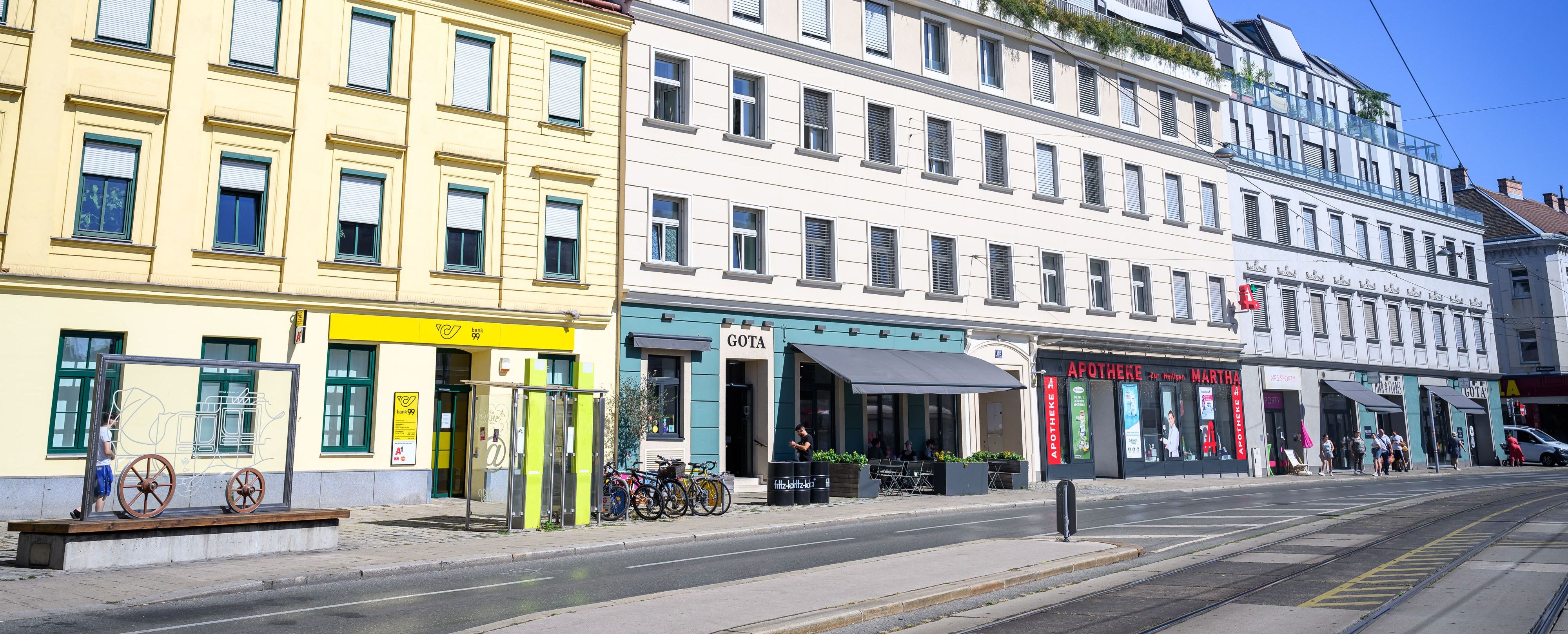 Foto: Mariahilferstraße im 15. Wiener Gemeindebezirk - Rudolfsheim Fünfhaus