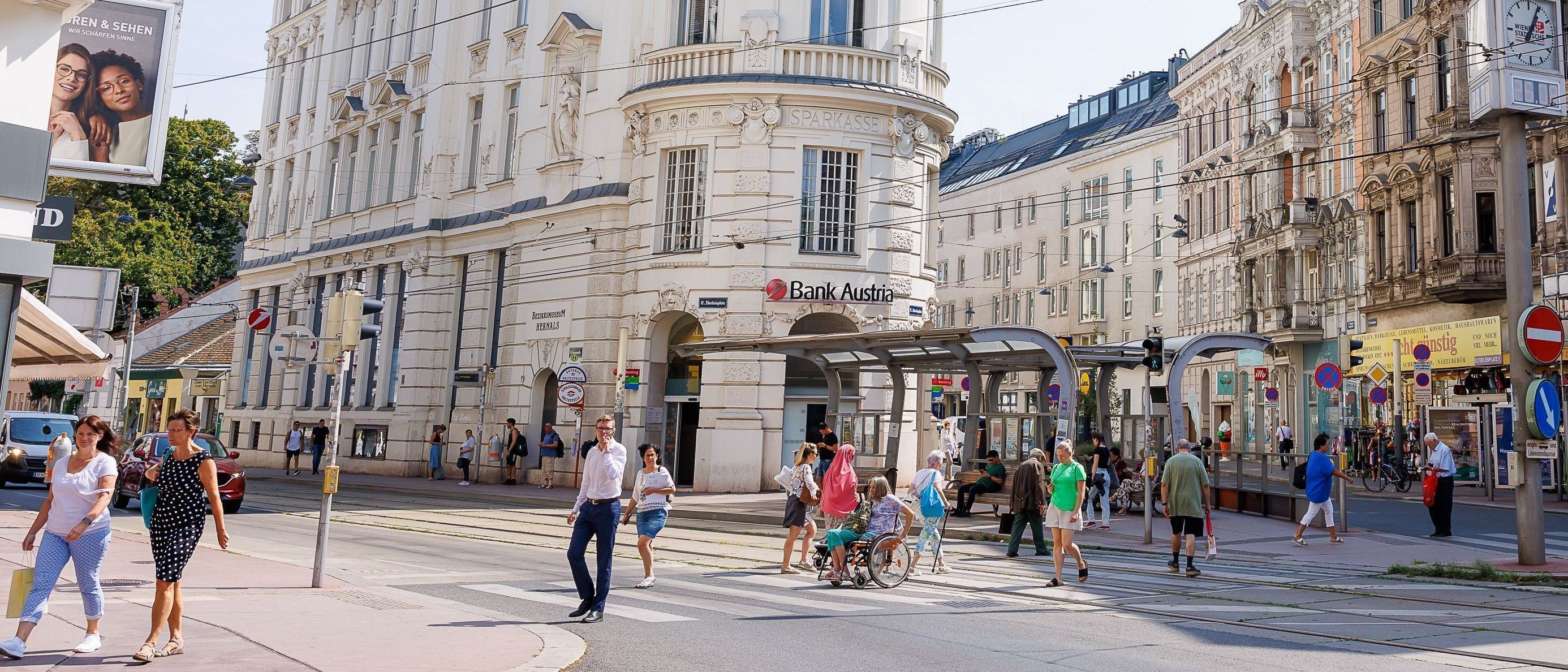 Foto: Elterleinplatz im 17. Wiener Gemeindebezirk - Hernals