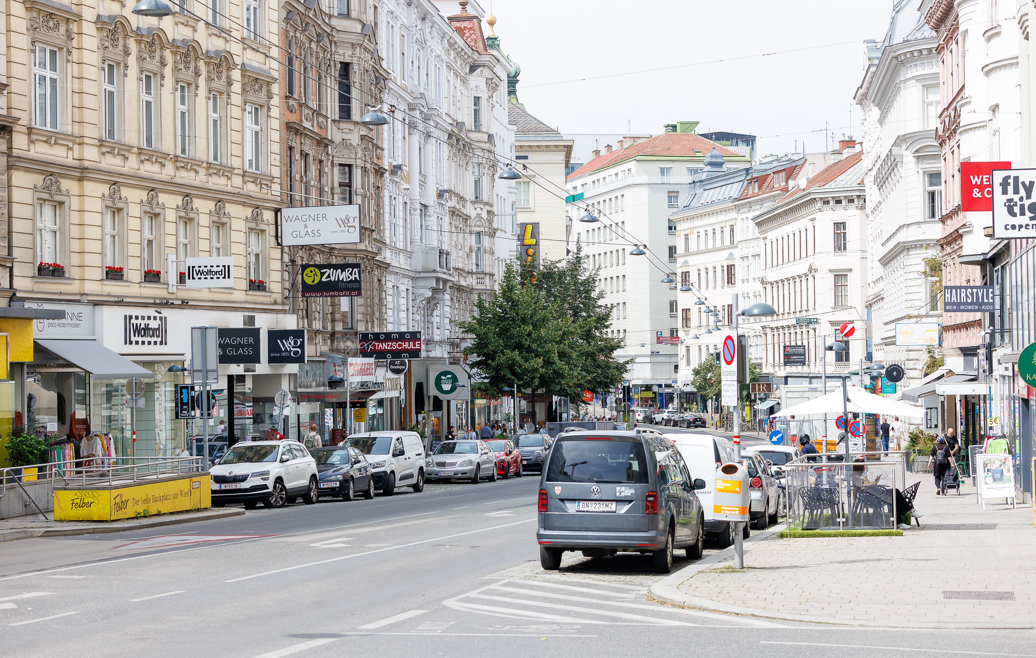 Foto: Landstraßer Hauptstraße im 3. Wiener Gemeindebezirk - Landstraße