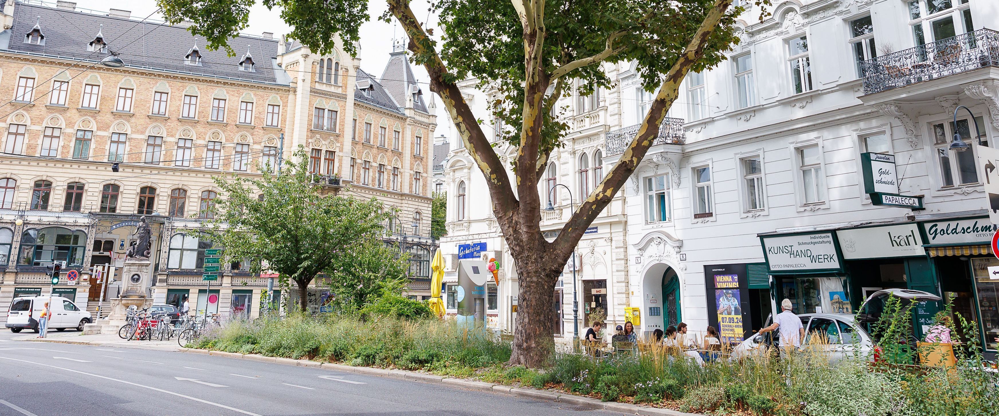 Foto: Margaretenstraße im 5. Wiener Gemeindebezirk - Margareten