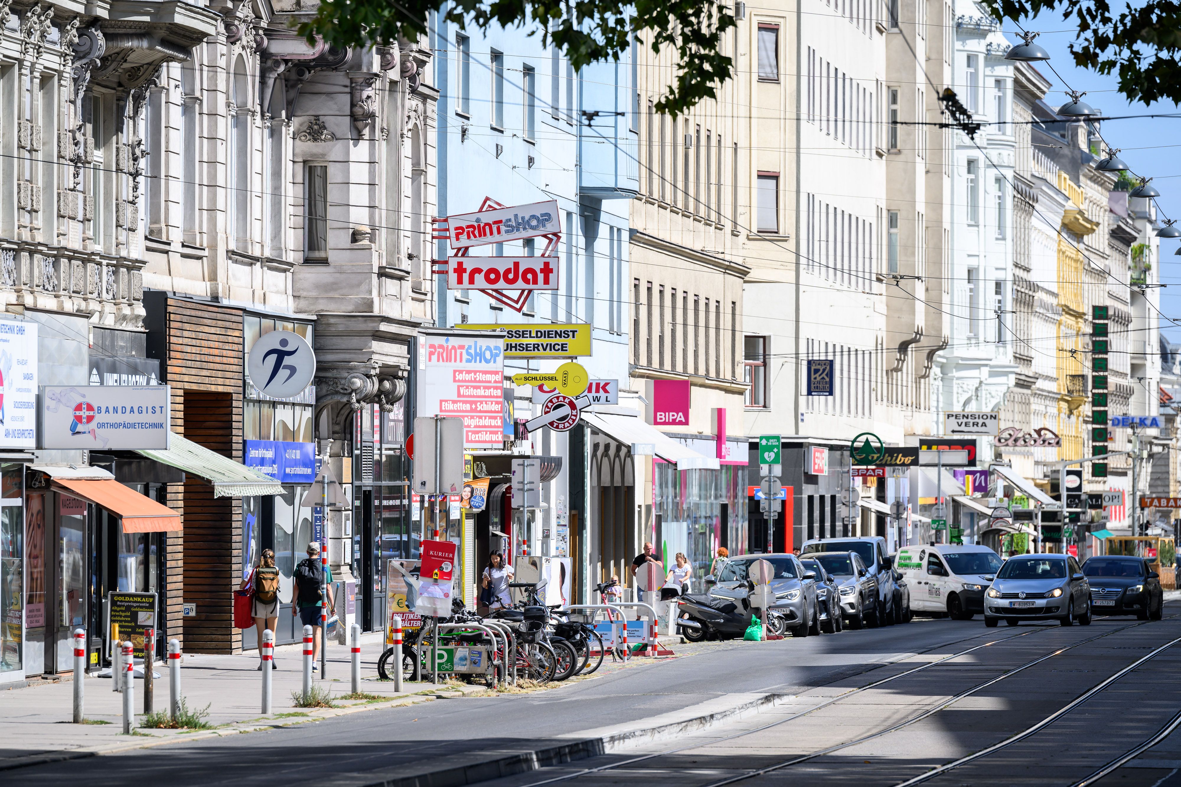 geschäfte auf der Alserstraße