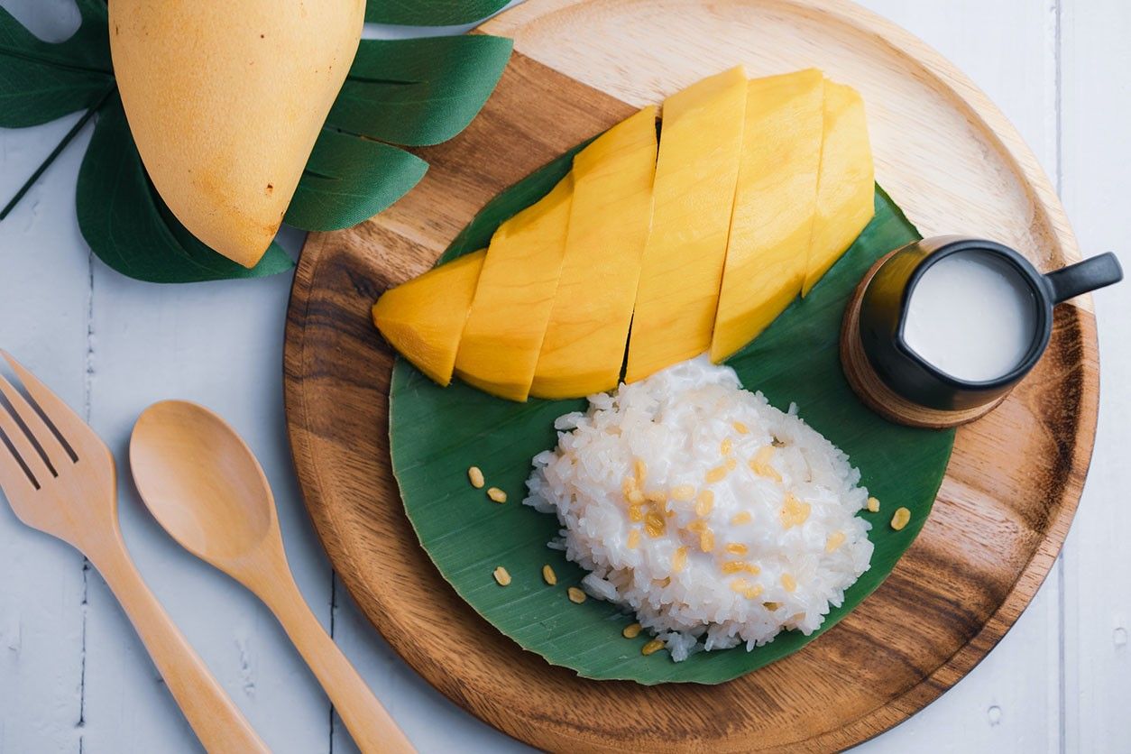 Sticky Rice with Mango.