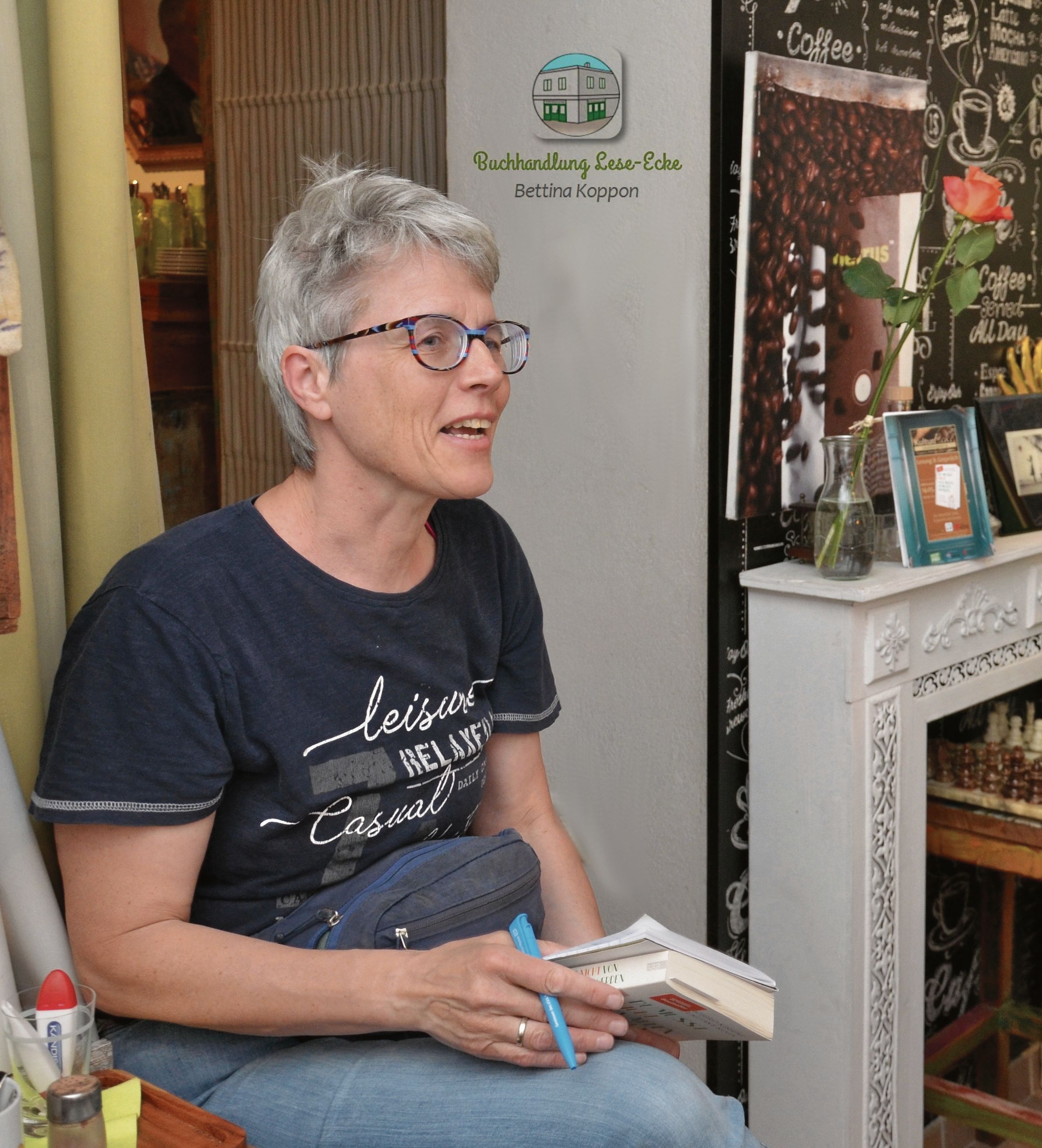 Foto: Bettina Koppon von der Buchhandlung Lese-Ecke