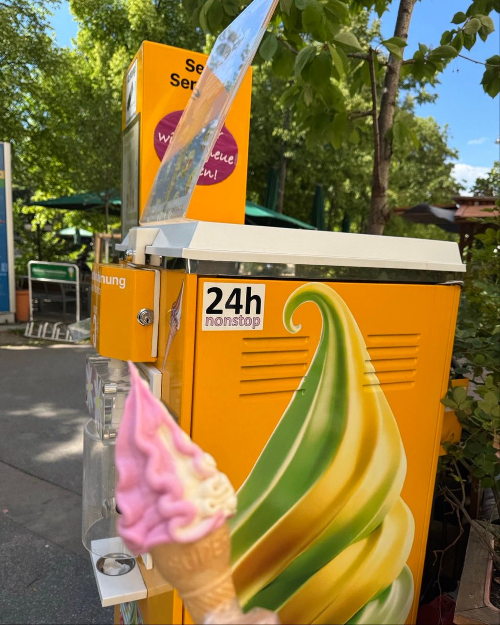 Foto: Softeis-Automat 