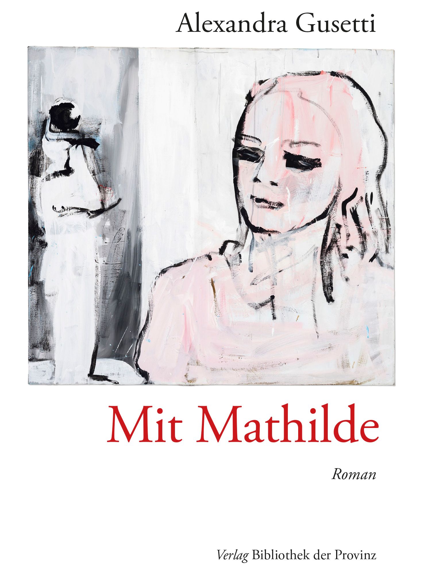 Foto: Lesung  und Gespräch zum Buch "Mit Mathilde" und zur Ausstellung "Eingestickt" 
