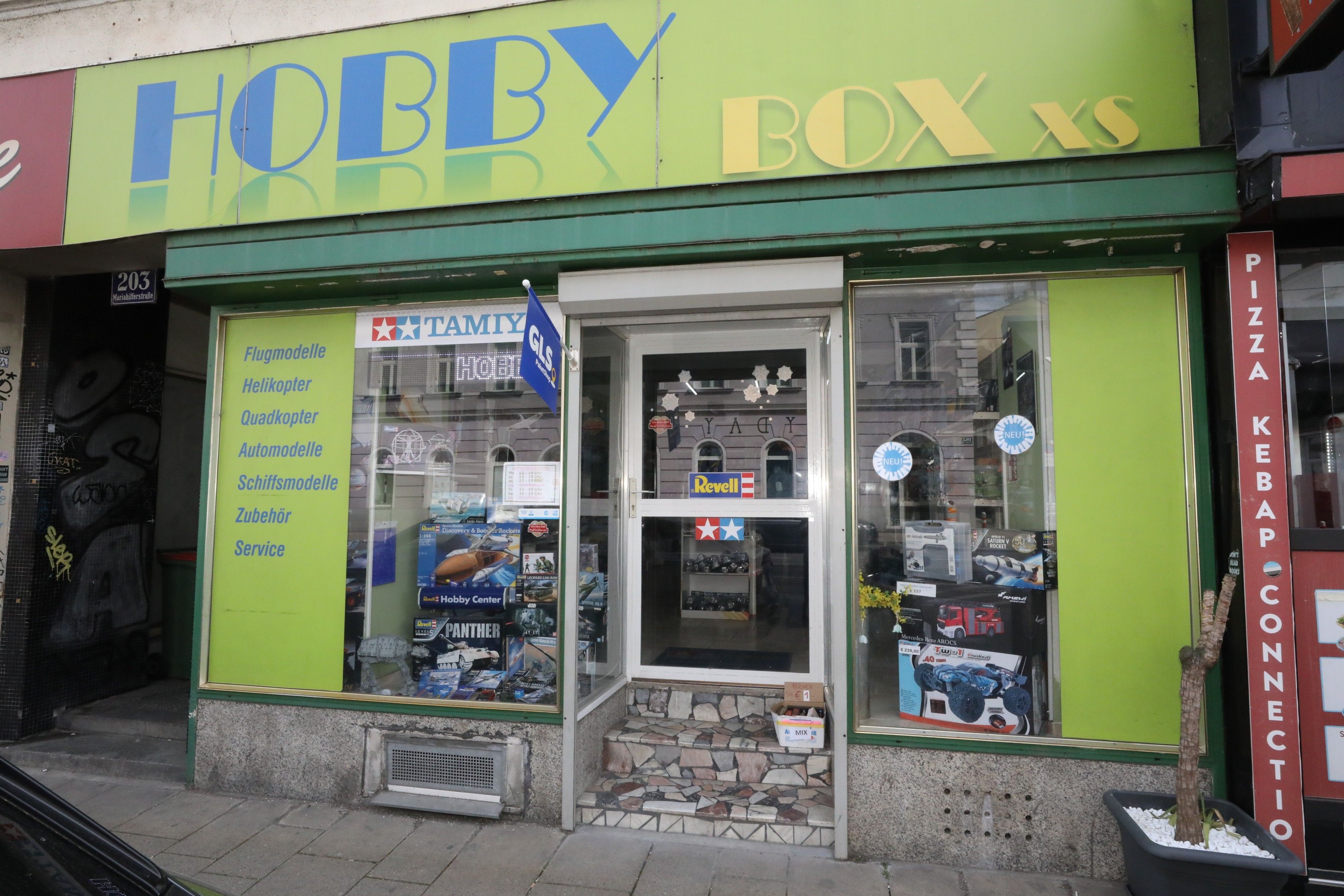 Eingangsbereich HobbyBoxxs