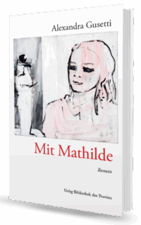 Foto: Lesung  und Gespräch zum Buch "Mit Mathilde" und zur Ausstellung "Eingestickt" 