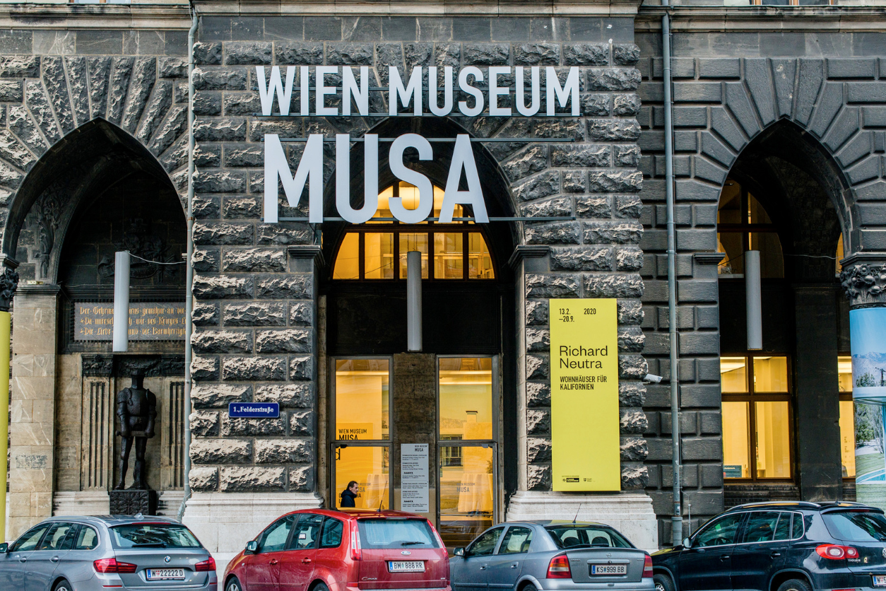 Hausfront Wien Museum MUSA