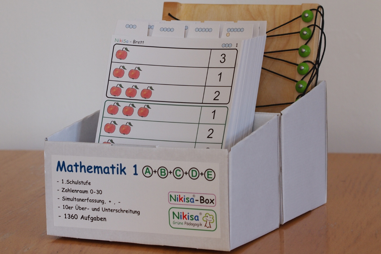 Zwei Ablagefläche mit Mathematik 1 Unterlagen 