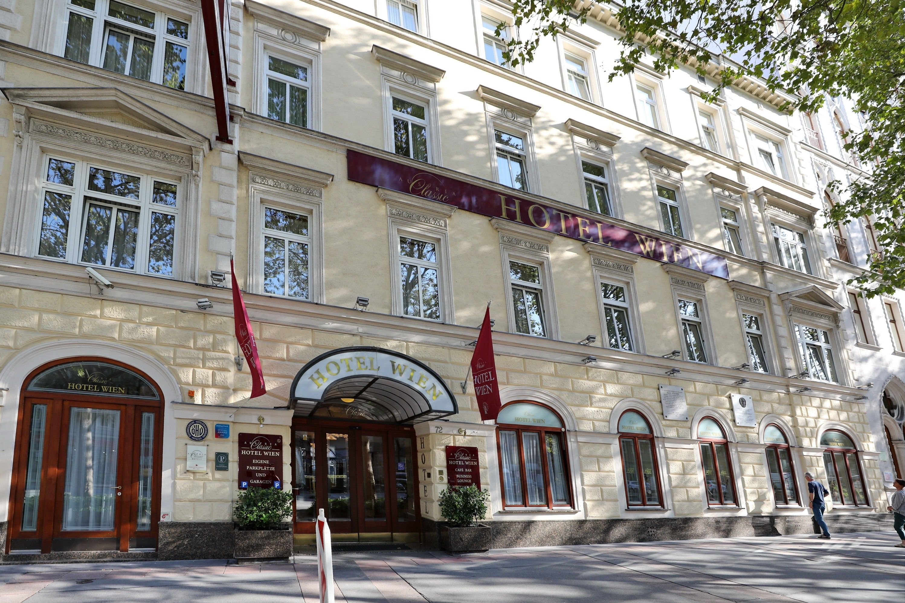 Eingangsbereich des Austria Classic Hotels