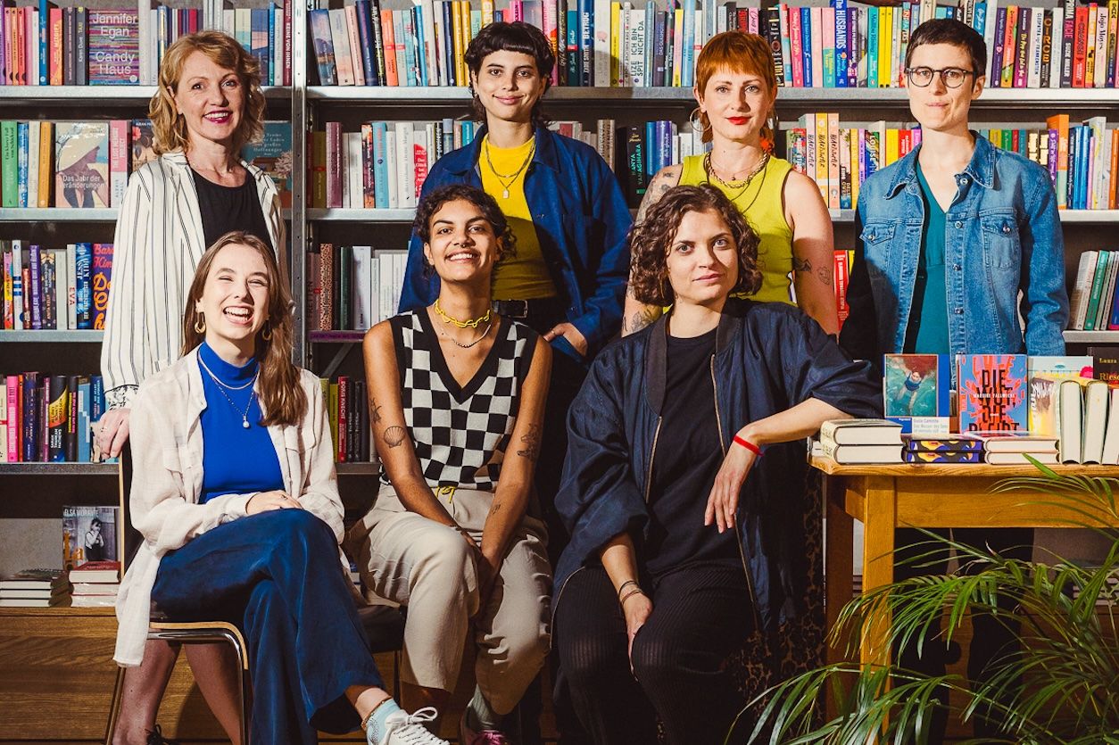 Foto: Eine queere Buchhandlung mit feministischem Fokus.