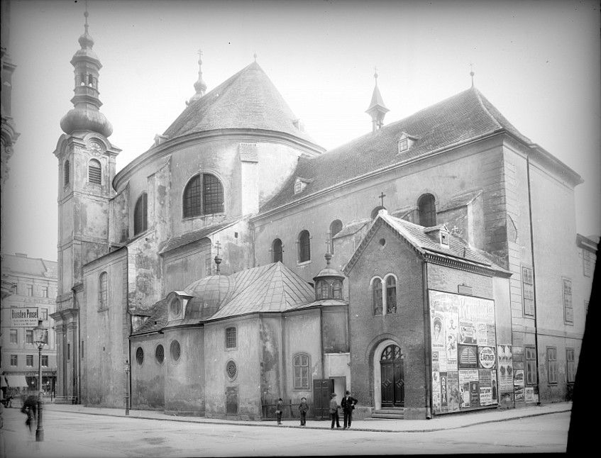 Foto: Servitenviertel früher