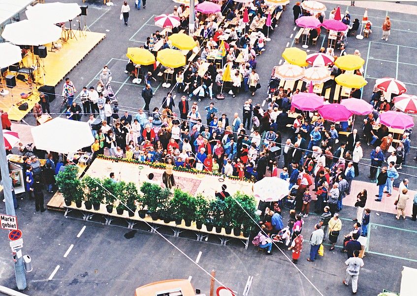 Foto: Markt auf der Taborstraße früher