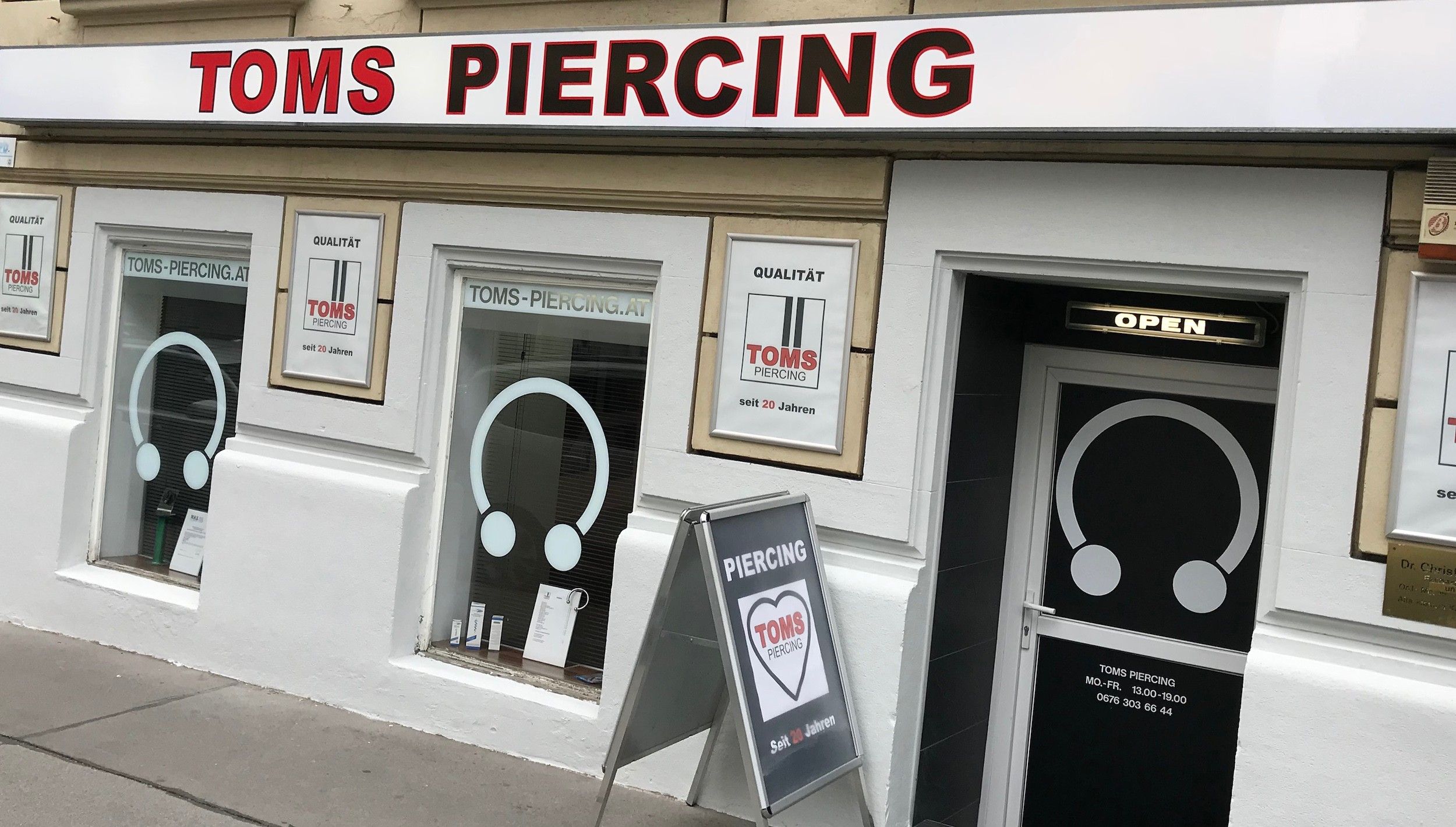 Geschäftslokal Toms Piercing