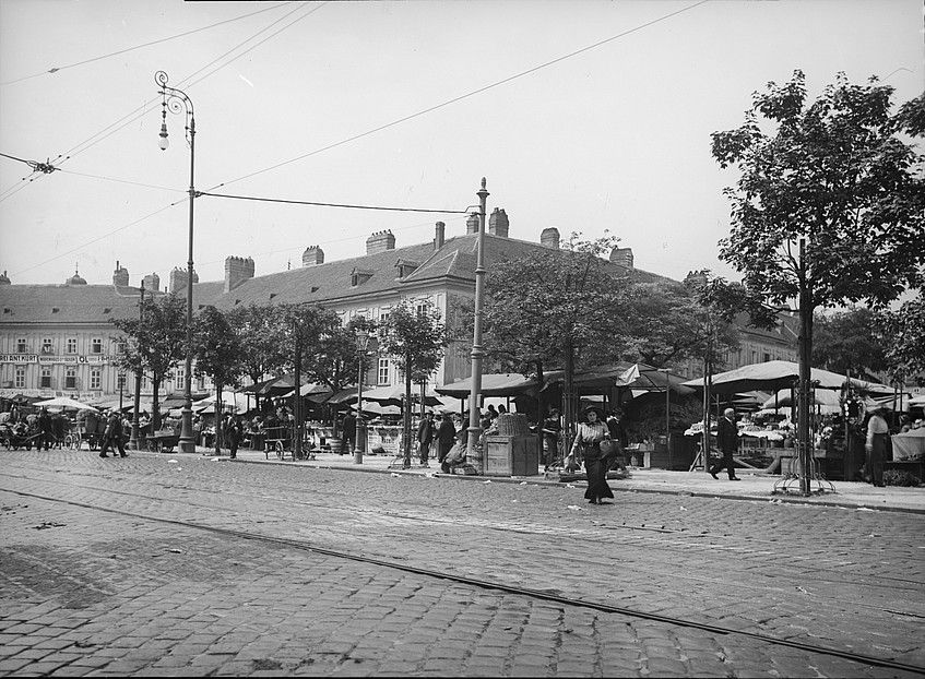 Foto: Wiedner Hauptstraße früher