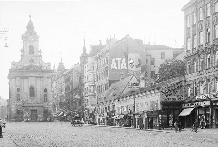 Foto: Wiedner Hauptstraße früher