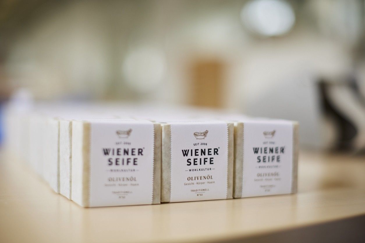 Foto: Verpackte Wiener Seife